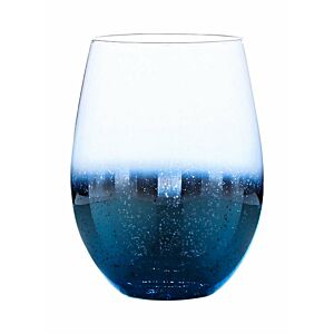 كاسة زجاجية - ازرق