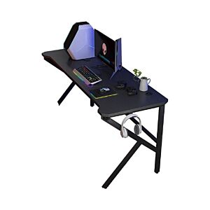 مكتب للكمبيوتر والمذاكرة - اسود