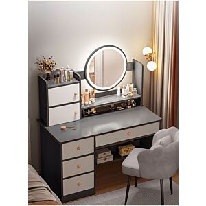 طاولة تزيين مع مرآة LED جيلان