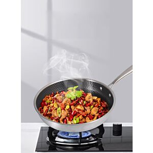 مقلاة منزلية غير لاصقة - 3 طبقات