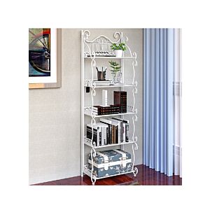 رف تخزين معدني قابل للطي - 5 طوابق