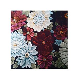 سجادة موردن مستطيل فلورز 140X200 سم - متعدد الالوان