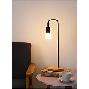 ابجورة طاولة بامبي - اسود