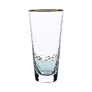 كوب فولبرايت من الزجاج المطروق 440 مل - شفاف