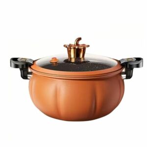 قدر ضغط 8 لتر غير لاصق من شاربدو - برتقالي