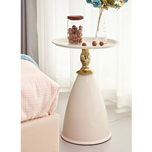 طاولة جانبية حديدية انسا