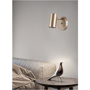 اضاءة جدارية شاربدو - ذهبي