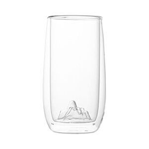 كوب زجاجي شفاف 280 مل