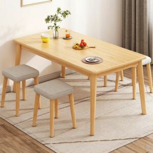 طاولة طعام كينزا - بني