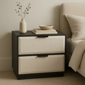 كومودينو سيرال - اسود وبيج فاتح