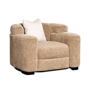 كنبة مفرد شارلس - بني