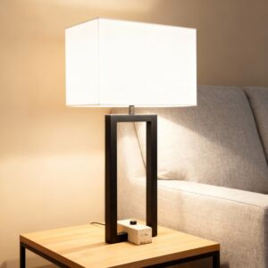 أبجورة طاولة روكام - اسود