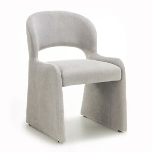 كرسي طعام ستيلار - رمادي