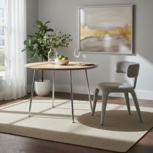 كرسي طعام فوغ - اسود