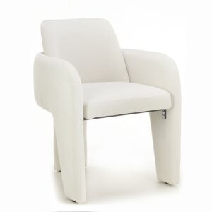 كرسي طعام غريس - ابيض