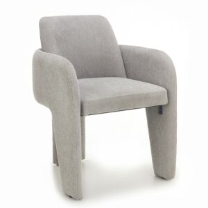 كرسي طعام غريس - رمادي