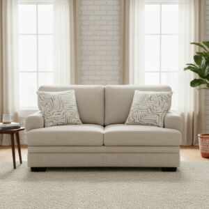 كنبة 2 مقعد غارنا - بيج