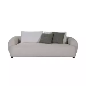 كنبة 3 مقاعد مينتي - بيج