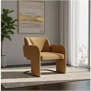 كرسي مفرد بيور - اصفر غامق