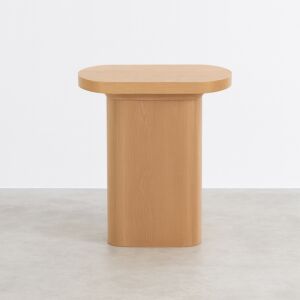 طاولة جانبية بوش - بني