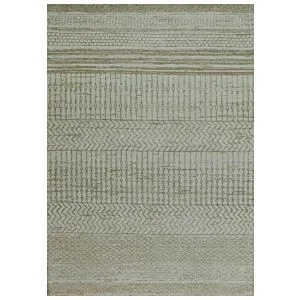 سجادة هوقا 150x230 سم حياكة يدوية - بيج فاتح