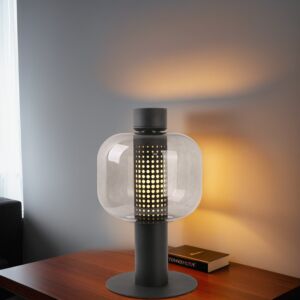 ابجورة طاولة مودرن 26 سم ميشو - اسود