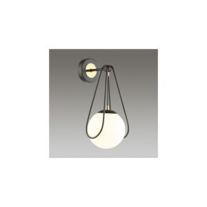 جداري داخلي مودرن اسود مع ذهبي بدون لمبة - E14