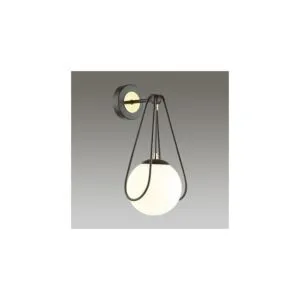 جداري داخلي مودرن اسود مع ذهبي بدون لمبة - E14