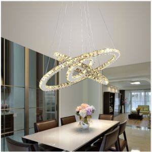 انارة معلقة فضي نيوكلاسيك ويند 3 دوائر