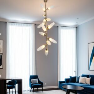 اضاءة معلقة مودرن ليندا - ذهبي