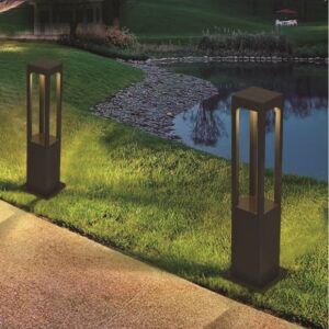 عامود حديقة مربع 60 سم قاعدة GX53