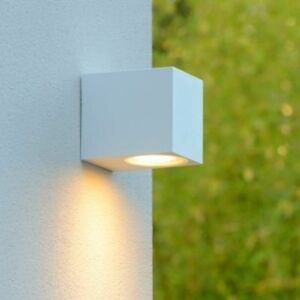 إضاءة جدارية خارجية اتجاه واحد بدون لمبة - ابيض