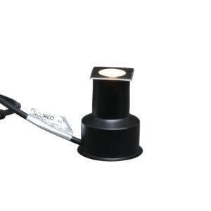 انارة ارضية مربع ميني IP67 - MR11 - فضي