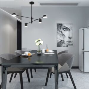 انارة معلقة مودرن اسود