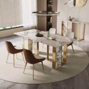 طاولة طعام مادو 6 أشخاص