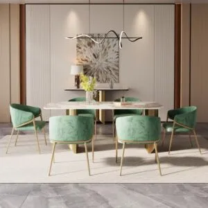 طاولة طعام مورنج 6 أشخاص