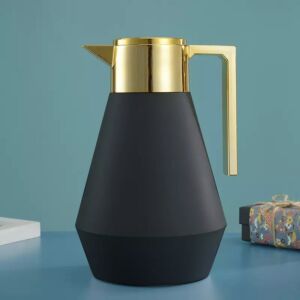 ترمس قهوة ليراي 1 لتر - اسود وذهبي