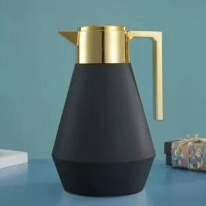 ترمس قهوة ليراي 1 لتر - اسود وذهبي