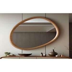 مرأة بأطار خشبي نورسين سيليا - W206