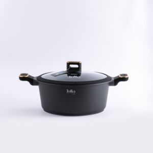 قدر طهي جرانيت شاولا 28 سم - اسود