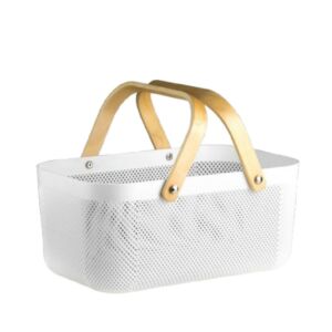 سلة طعام حجم كبير - ابيض