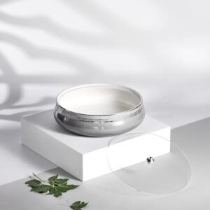 تمرية حجم كبير من نقش - رمادي وفضي