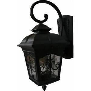 إضاءة جدارية فانوس ماركو همر - وسط - أسود