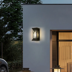 فانوس جداري اسود ليو