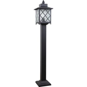 فانوس حديقة مفرد - اسود