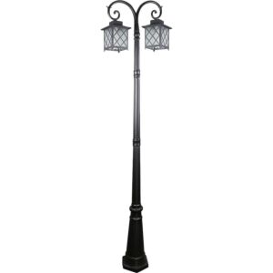 عامود انارة فانوس مجوز روبرت - اسود