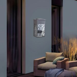 اضاءة جدارية خارجية فانوس وينزول - اسود