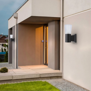 كشاف بوابة مفرد انارة خارجية E27 قولدر