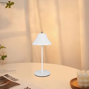 ابجورة طاولة تعمل بالبطارية انارة 3 إضاءات - ابيض