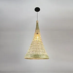 إنارة معلقة همر قمع قش مفرد قطر 45 سم - إي27